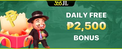 ₱2,500 Daily Login Reward promotional banner